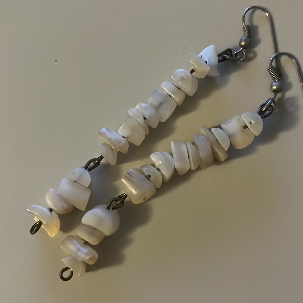 Shell Earrings - Picture 2 of 2